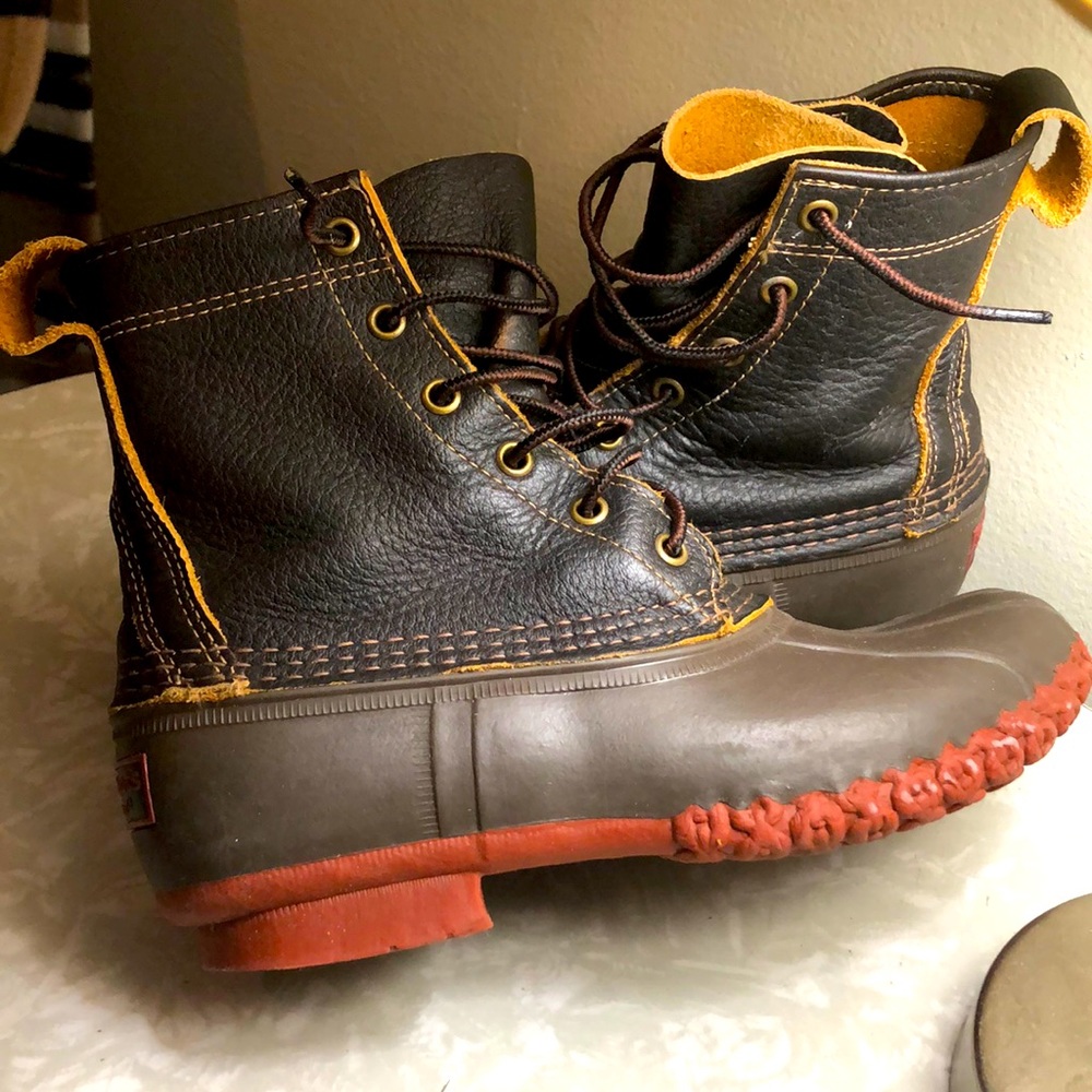 L.L. Bean Bean boots size 7 bison